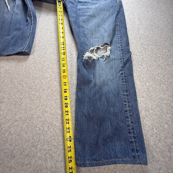 Rag & Bone‎ Jeans Mens 34 X 27 Blue Fit 3 Slim Straight Denim - Picture 7 of 10